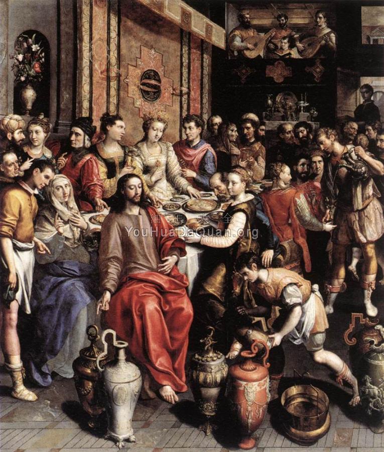 The Marriage at Cana - 马尔滕·德·沃斯